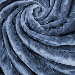 ΚΟΥΒΕΡΤΑ VELLUT BLUE 220X240
