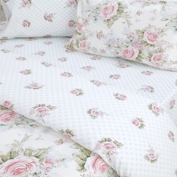 ΣΕΤ ΣΕΝΤΟΝΙΑ ALISO WHITE FLANNEL 170Χ260