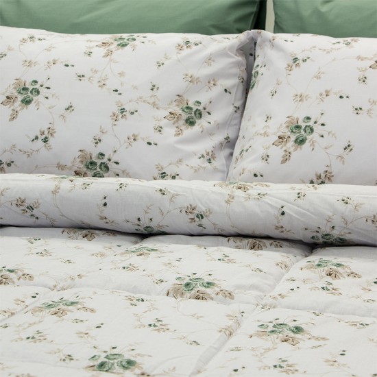 ΣΕΤ ΣΕΝΤΟΝΙΑ ROSALIE GREEN 105X200+30