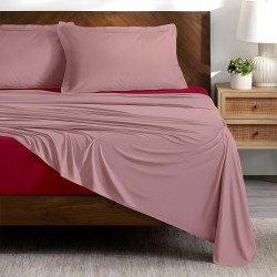 ΣΕΤ ΣΕΝΤΟΝΙΑ DOBLE PINK-RED 240X260