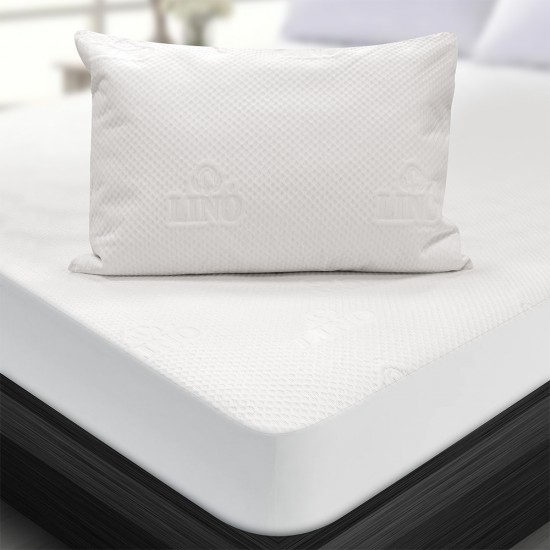 ΣΕΤ ΜΑΞΙΛΑΡΟΘΗΚΕΣ JACQUARD WHITE 50Χ70