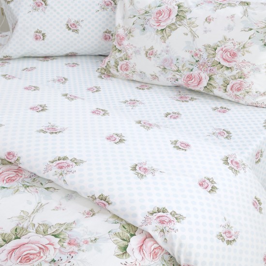 ΣΕΤ ΠΑΠΛΩΜΑΤΟΘΗΚΗ ALISO WHITE FLANNEL 160Χ240