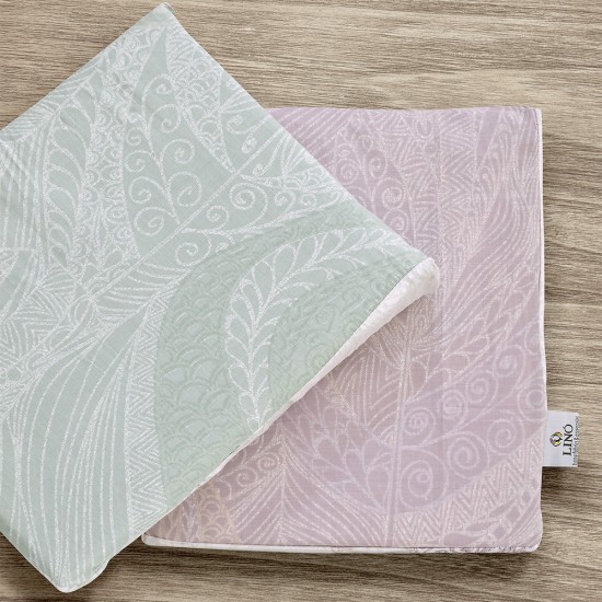 ΣΕΤ ΠΑΠΛΩΜΑΤΟΘΗΚΗ JACQUARD MAUVE 160Χ240