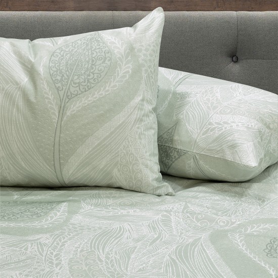ΣΕΤ ΠΑΠΛΩΜΑΤΟΘΗΚΗ JACQUARD PEARL GREY 220Χ240