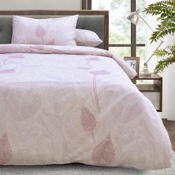 ΣΕΤ ΠΑΠΛΩΜΑΤΟΘΗΚΗ JACQUARD MAUVE 220Χ240
