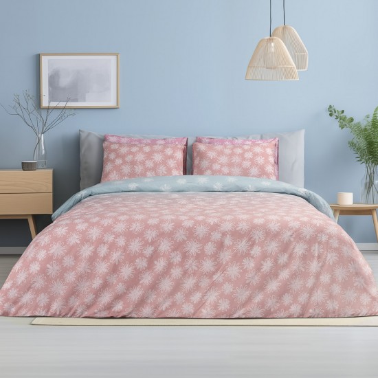 ΣΕΤ ΠΑΠΛΩΜΑΤΟΘΗΚΗ FLORITO SALMON  160X240