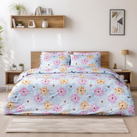 ΣΕΤ ΠΑΠΛΩΜΑΤΟΘΗΚΗ BLUME BLUE 160X240