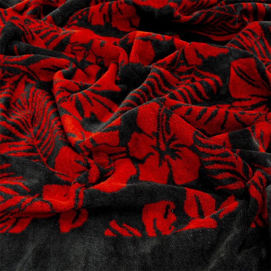 ΠΕΤΣΕΤΑ ΘΑΛΑΣΣΗΣ FIORRE DGREY-RED 86X160