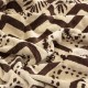 ΠΕΤΣΕΤΑ ΘΑΛΑΣΣΗΣ ZIGZAGE BROWN 86X160