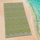ΠΕΤΣΕΤΑ ΘΑΛΑΣΣΗΣ ZIGZAGE LGREY-GREEN 86X160