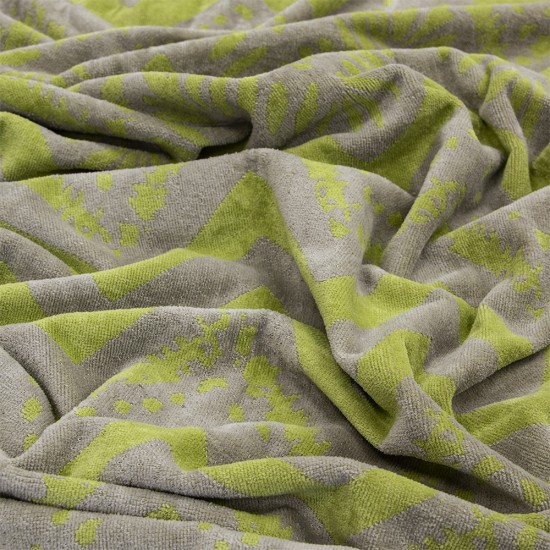ΠΕΤΣΕΤΑ ΘΑΛΑΣΣΗΣ ZIGZAGE LGREY-GREEN 86X160