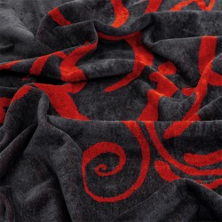 ΠΕΤΣΕΤΑ ΘΑΛΑΣΣΗΣ SUNNY LIFE DGREY-RED 86X160