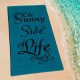 ΠΕΤΣΕΤΑ ΘΑΛΑΣΣΗΣ SUNNY LIFE BLACK-PETROL 86X160