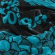 ΠΕΤΣΕΤΑ ΘΑΛΑΣΣΗΣ BEACH TIME BLACK-PETROL 86X160