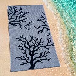 ΠΕΤΣΕΤΑ ΘΑΛΑΣΣΗΣ ALBERO BLACK-PETROL 86X160