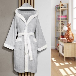 ΜΠΟΥΡΝΟΥΖΙ BATHHUG GREY-WHITE 2-4