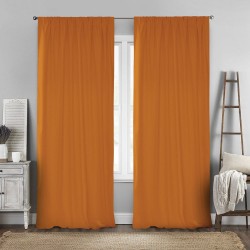 ΚΟΥΡΤΙΝΑ RENAS ΜΕ ΤΡΕΣΑ 106 ORANGE 140X280