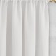 ΚΟΥΡΤΙΝΑ BASKO ΜΕ ΤΡΕΣΑ WHITE 150X240