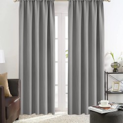 ΚΟΥΡΤΙΝΑ BASKO ΜΕ ΤΡΕΣΑ DGREY 150X240