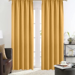 ΚΟΥΡΤΙΝΑ EMB BASKO ΜΕ ΤΡΕΣΑ HONEY 150X240