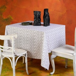 ΤΡΑΠΕΖΟΜΑΝΤΗΛΟ EDMONDE WHITE 140Χ240
