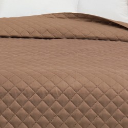 ΚΟΥΒΕΡΛΙ 260Χ240 TOSCA MOCCA