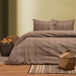 ΣΕΤ ΣΕΝΤΟΝΙΑ ΦΑΝΕΛΕΝΙΑ ΜΟΝΑ (Λ) SOLO CHOCO (100X200+30)