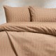ΣΕΤ ΣΕΝΤΟΝΙΑ ΦΑΝΕΛΕΝΙΑ ΜΟΝΑ (Λ) TUNDRA BEIGE (100X200+30)