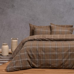 ΣΕΤ ΣΕΝΤΟΝΙΑ KING SIZE (Λ) DIEGO MOCCA ULTRA LINE (180Χ200+32)