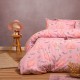 ΣΕΤ ΣΕΝΤΟΝΙΑ ΦΑΝΕΛΕΝΙΑ ΜΟΝΑ (Λ) BALLET PINK (100X200+30) WINTER LINE KIDS