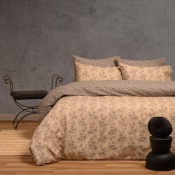ΣΕΤ ΣΕΝΤΟΝΙΑ ΜΟΝΑ (Λ) NAYA GREY CASUAL LINE (100X200+32)