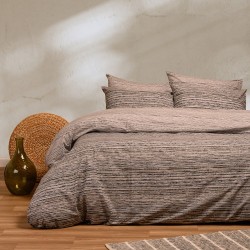 ΣΕΤ ΣΕΝΤΟΝΙΑ KING SIZE (Λ) CASSIO GREY CASUAL LINE (180Χ200+32)