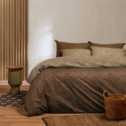 ΣΕΤ ΣΕΝΤΟΝΙΑ ΜΟΝΑ (Λ) AMAR OLIVE CASUAL LINE (100X200+32)