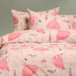 ΣΕΝΤΟΝΙ (ΣΕΤ 2 ΤΕΜ.) 120Χ200+30 BALLET ECRU WINTER LINE KIDS MINI