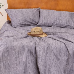 ΣΕΝΤΟΝΙ ΥΠΕΡΔΙΠΛΟ/KING SIZE MOUARE GREY URBAN LINE MIXOLOGY
