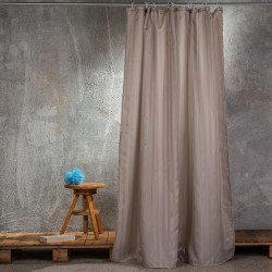 ΚΟΥΡΤΙΝΑ ΜΠΑΝΙΟΥ 180Χ200 JACQUARD ΓΚΡΙ