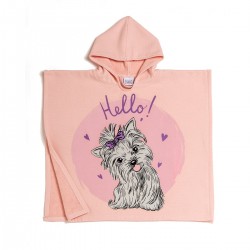 ΠΑΙΔΙΚΟ ΠΟΝΤΣΟ ΘΑΛΑΣΣΗΣ PUPPY PINK