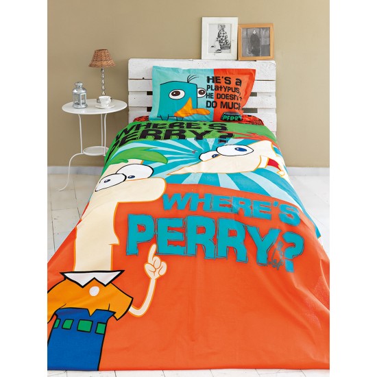 ΣΕΤ ΠΑΠΛΩΜΑΤΟΘΗΚΗ ΜΟΝΗ DISNEY 170X250 PHINEAS & FERB