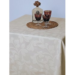 ΣΕΤ 6 ΠΕΤΣΕΤΕΣ ΦΑΓΗΤΟΥ FORMAL DINNER 50X50 LEAVES CHERRY