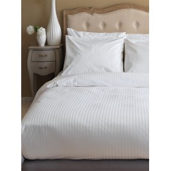 ΣΕΝΤΟΝΙ WHITE COMFORT 180TC 160X270 WHITE STRIPES