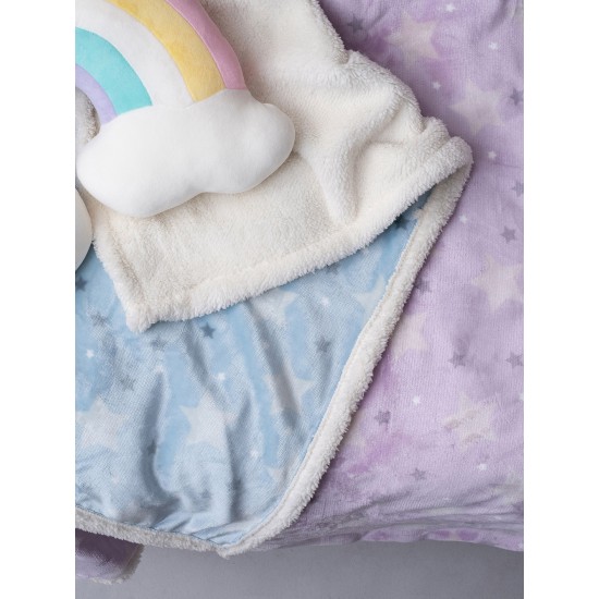 ΚΟΥΒΕΡΤΑ ΛΙΚΝΟΥ FLANNEL FLEECE 80X90 SKY GIRL