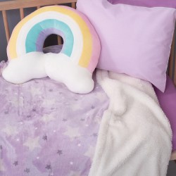 ΚΟΥΒΕΡΤΑ ΛΙΚΝΟΥ FLANNEL FLEECE 80X90 SKY GIRL