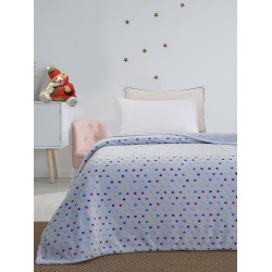 ΚΟΥΒΕΡΤΑ FLEECE ΜΟΝΗ ΦΩΣΦΟΡΙΖΕ 160X220 BUBBLE