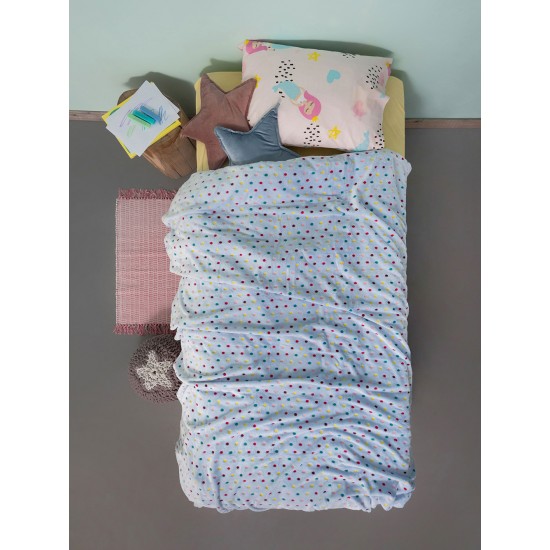 ΚΟΥΒΕΡΤΑ FLEECE ΜΟΝΗ ΦΩΣΦΟΡΙΖΕ 160X220 BUBBLE