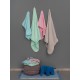 ΣΕΤ 2 ΠΕΤΣΕΤΕΣ ΒΡΕΦΙΚΕΣ BABY BATH 40X60 ROBIN FOG