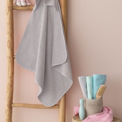ΣΕΤ 2 ΠΕΤΣΕΤΕΣ ΒΡΕΦΙΚΕΣ BABY BATH 40X60 ROBIN FOG