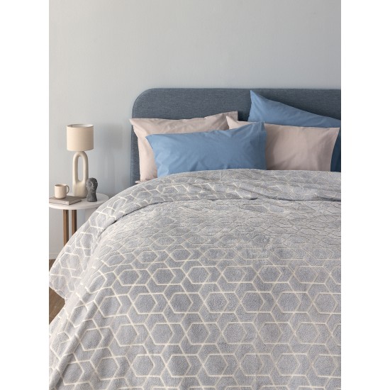 ΚΟΥΒΕΡΤΑ FLEECE ΦΩΣΦΟΡΙΖΕ 220X240 DUNE