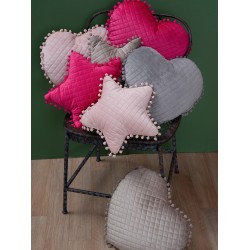 ΔΙΑΚΟΣΜΗΤΙΚΟ ΜΑΞΙΛΑΡΑΚΙ ΑΣΤΕΡΙ 34X34 ELWIN FUCHSIA