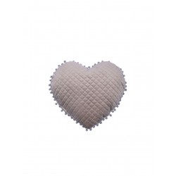 ΔΙΑΚΟΣΜΗΤΙΚΟ ΜΑΞΙΛΑΡΑΚΙ ΚΑΡΔΙΑ 40X38 ELWIN BEIGE