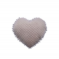 ΔΙΑΚΟΣΜΗΤΙΚΟ ΜΑΞΙΛΑΡΑΚΙ ΚΑΡΔΙΑ 40X38 ELWIN BEIGE
